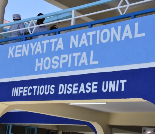 Infectious disease unit facility.