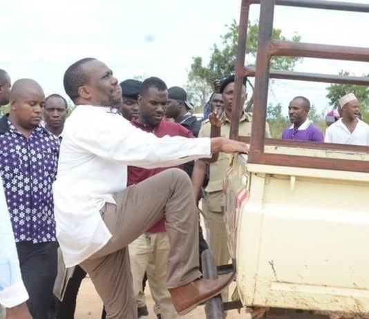 Zitto Kabwe, the leader of ACT-Wazalendo party