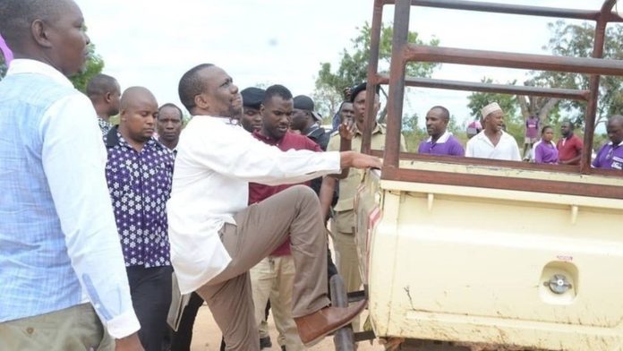 Zitto Kabwe, the leader of ACT-Wazalendo party